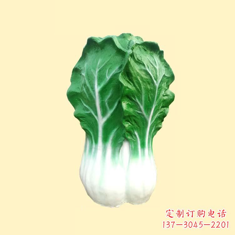 宁波白菜卡通雕塑