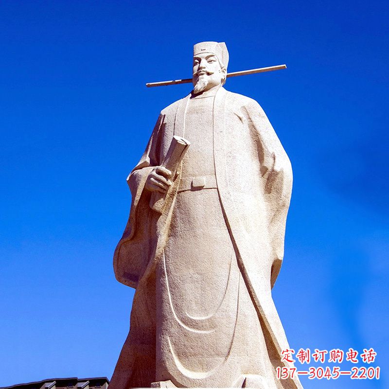 宁波欧阳修雕像中国历史文化的缩影