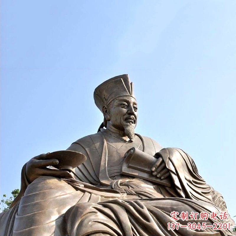 宁波欧阳修铜雕塑北宋文坛领袖的艺术精品