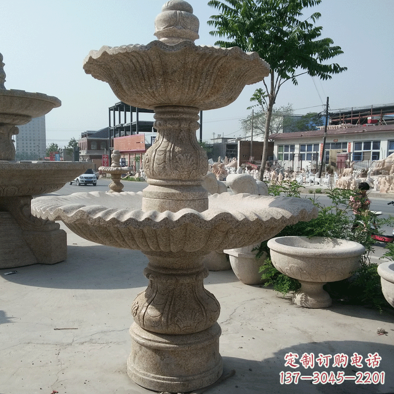 宁波砂岩雕塑喷泉
