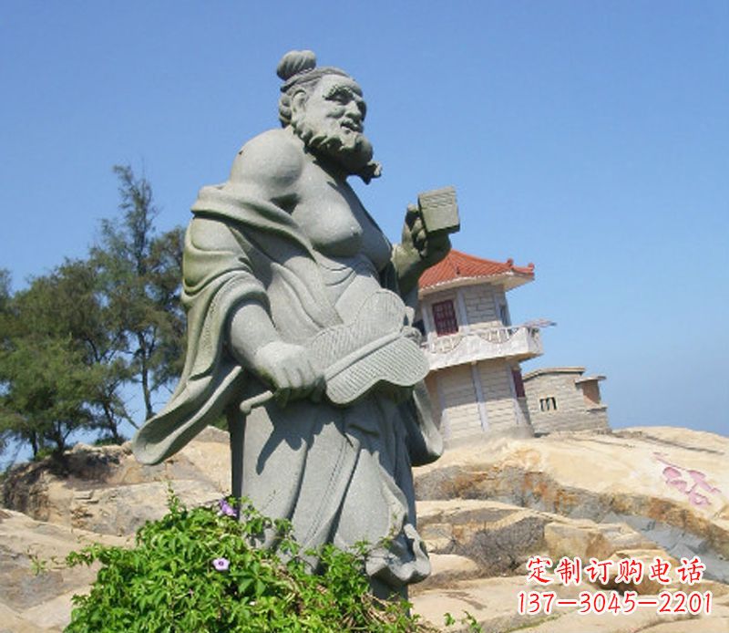 宁波八仙汉钟离石雕
