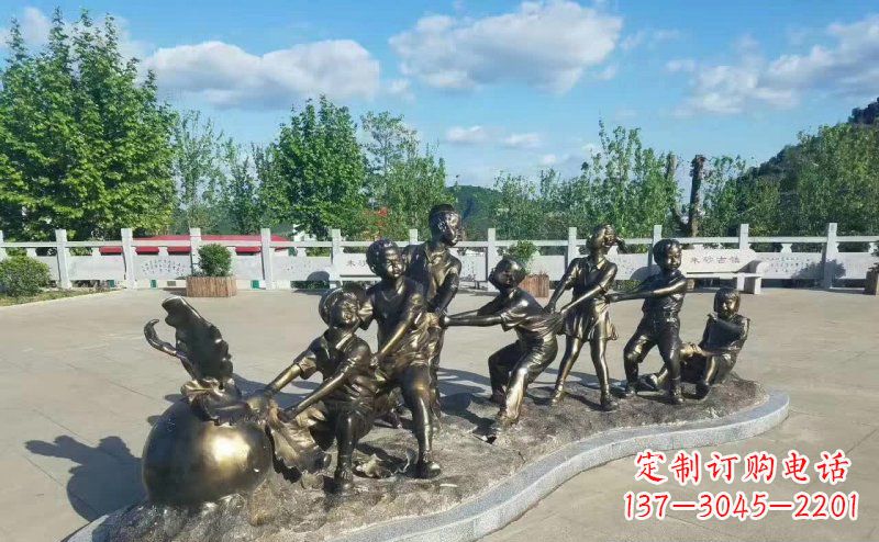 宁波萝卜特色铜雕