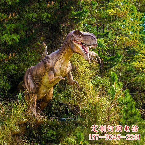宁波霸王龙动物园仿真恐龙雕塑