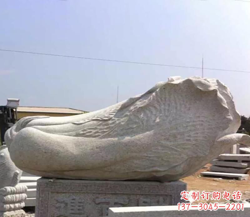 宁波白菜大理石雕塑