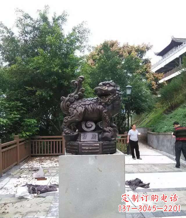 宁波白虎神兽雕塑