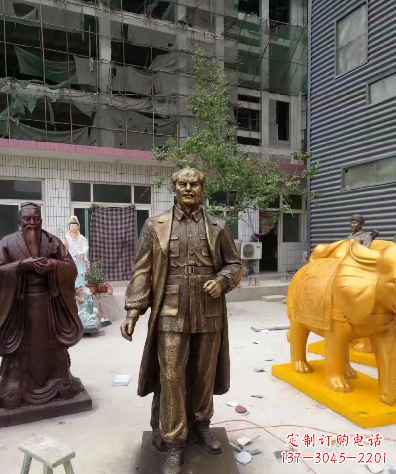 宁波“白求恩”传奇人物铜雕