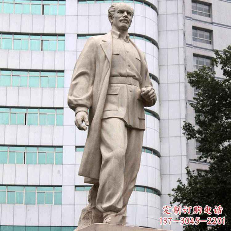 宁波白求恩名医雕塑-医院医学院名人石雕