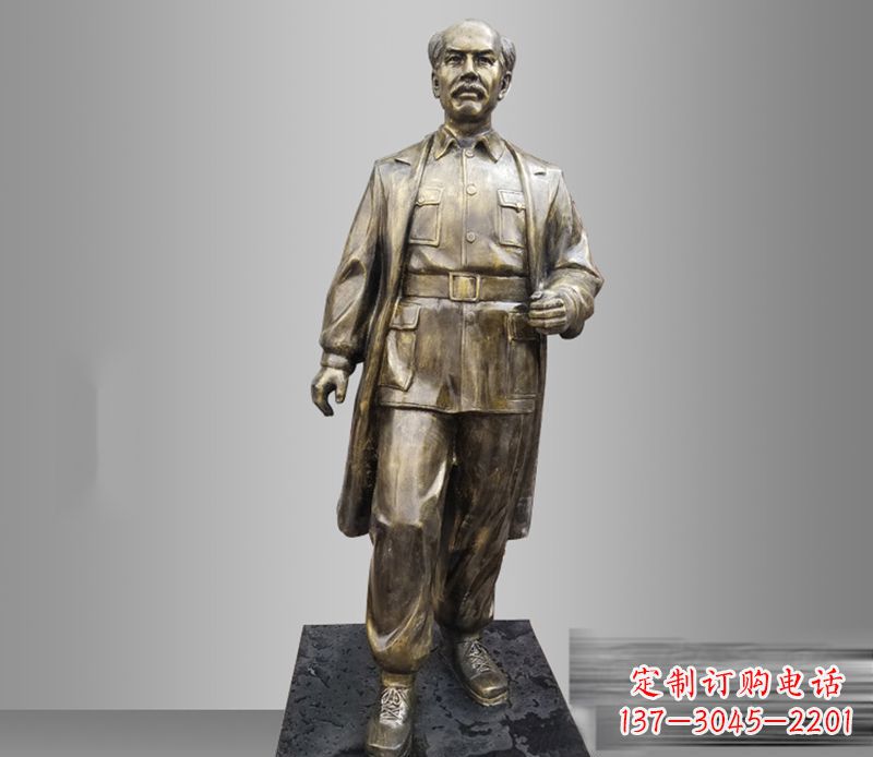 宁波白求恩铜雕