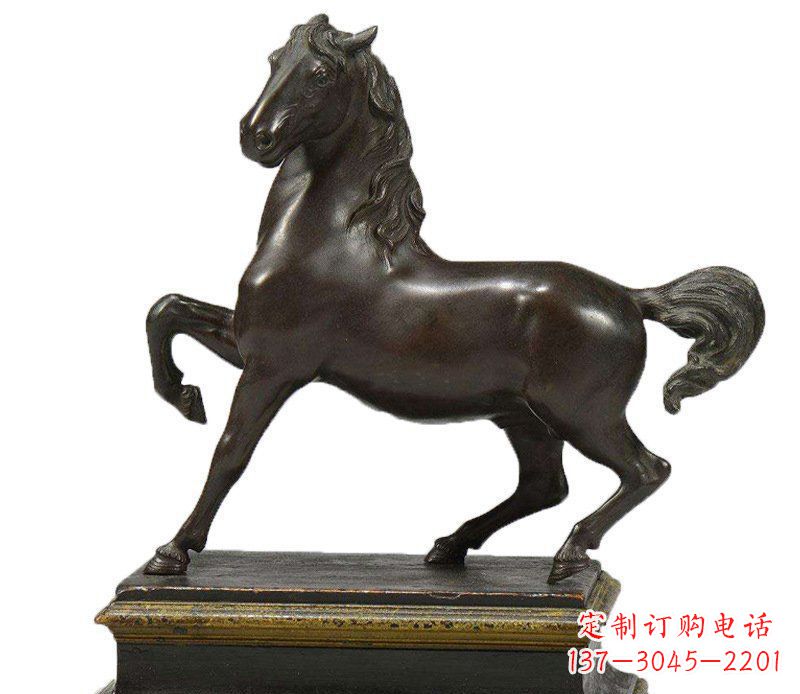 宁波办公招财马动物铜雕塑