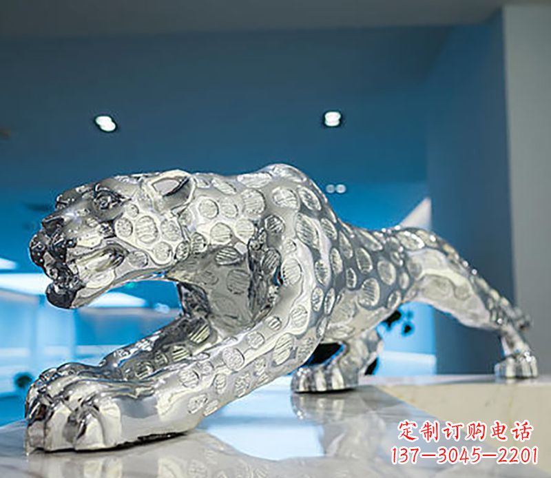 宁波豹子雕塑工艺品