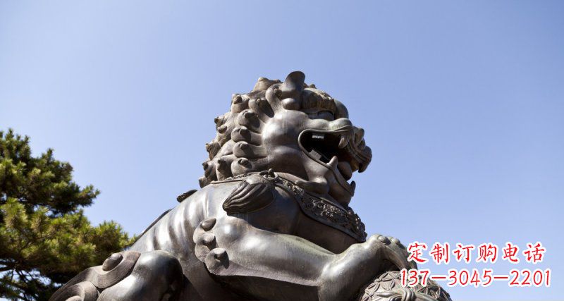 宁波北方铜狮子铜雕