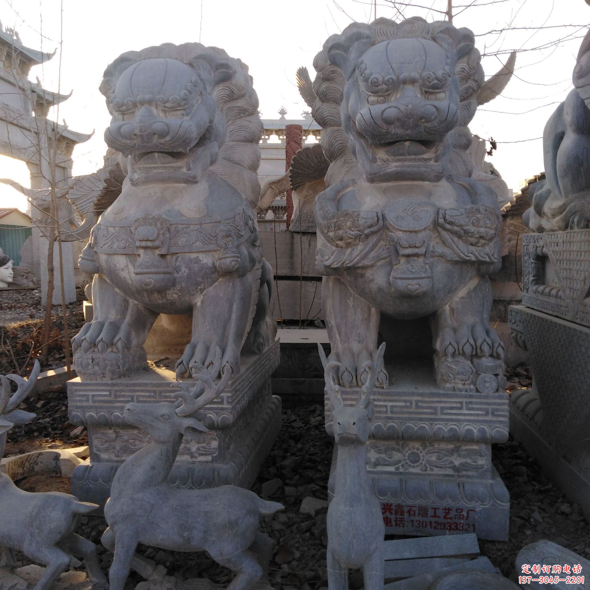 宁波北京铸铜狮子雕塑厂家