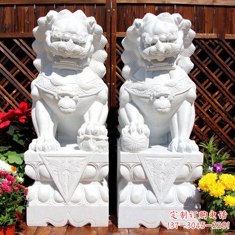 宁波北京铸铜狮子雕塑定制