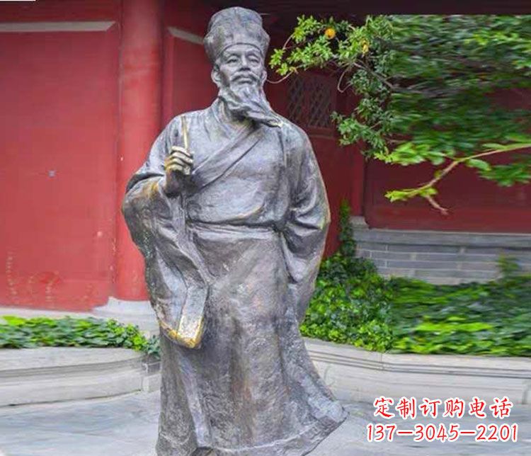 宁波北宋文学家苏轼铜雕