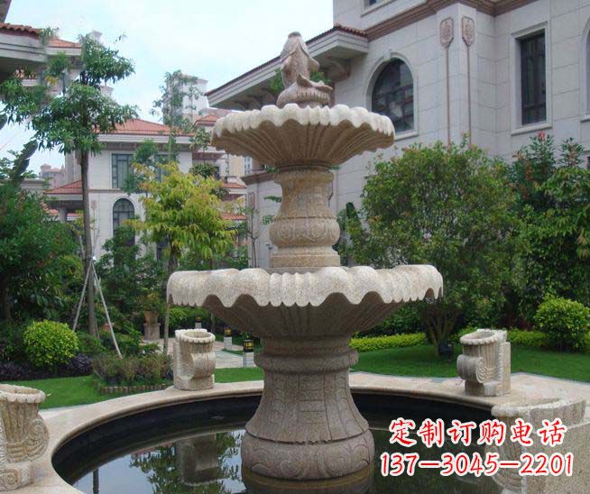 宁波多层喷泉雕塑