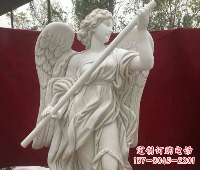 宁波别墅景观天使人物石雕