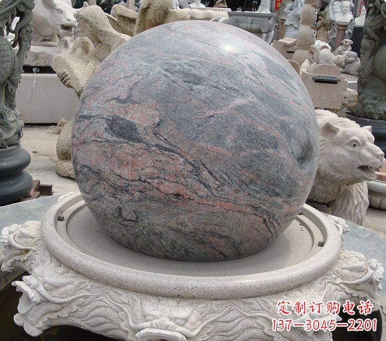 宁波别墅石雕喷泉