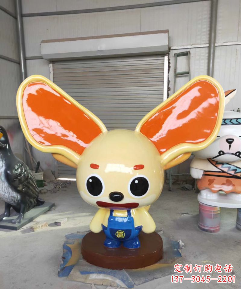 宁波玻璃钢彩绘动物雕塑