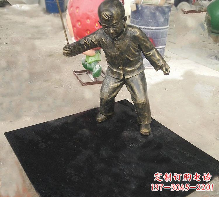 宁波玻璃钢陀螺雕塑