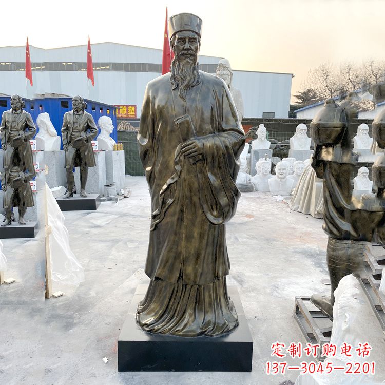 宁波苏东坡玻璃钢仿铜雕塑