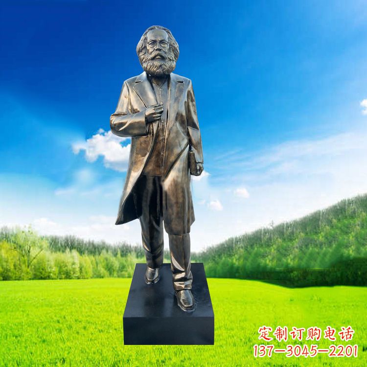 宁波玻璃钢马克思塑像伟人的永恒记忆