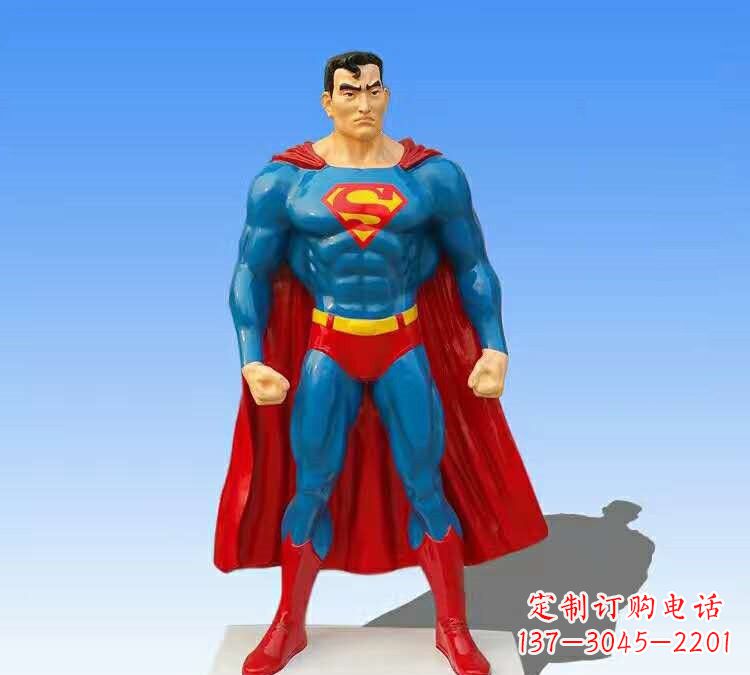 宁波玻璃钢仿真超人