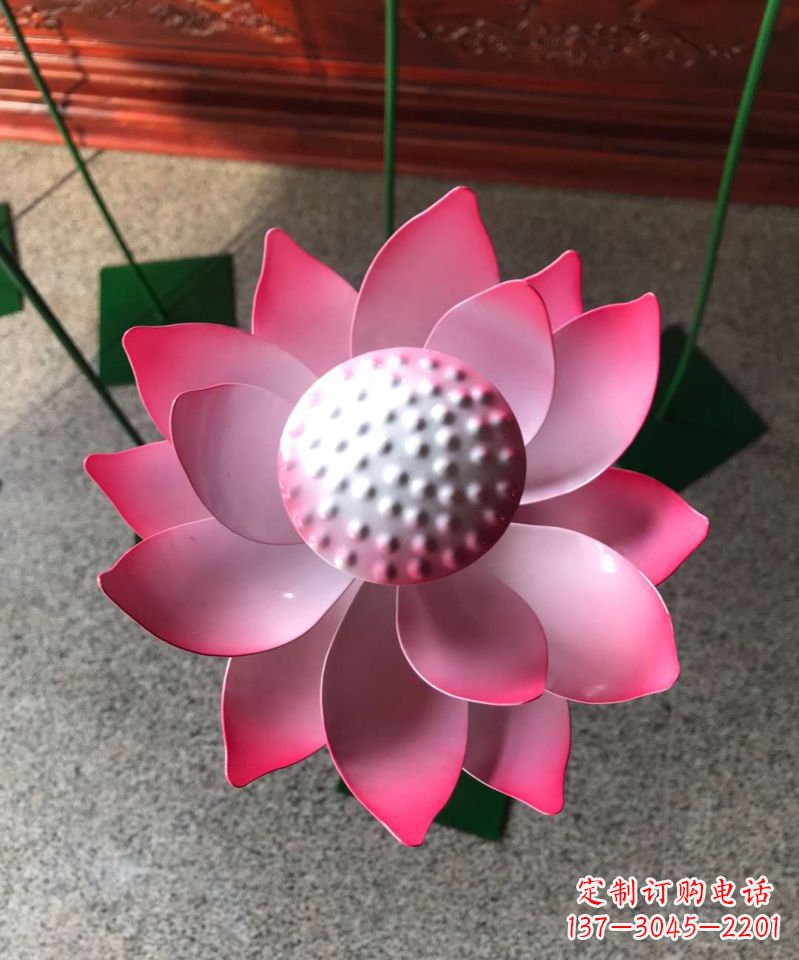 宁波玻璃钢荷花雕塑