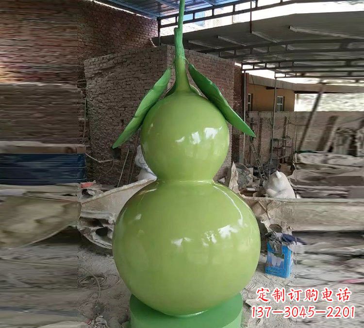 宁波玻璃钢葫芦雕塑——艺术中的精美之作