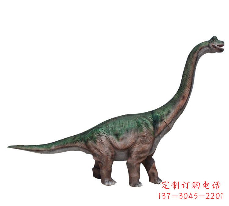 宁波玻璃钢仿真恐龙腕龙雕塑