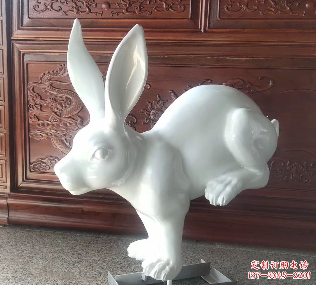 宁波玻璃钢仿真生肖兔