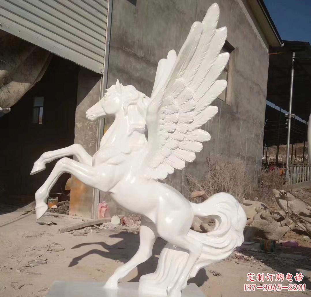宁波玻璃钢飞马雕塑动物雕塑精彩之旅