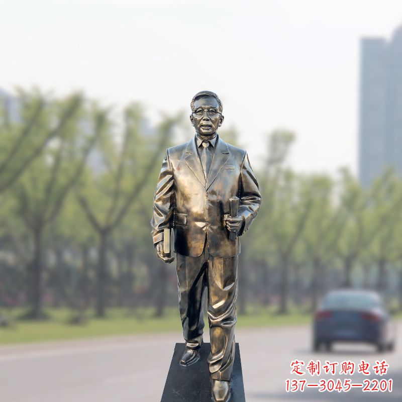宁波华罗庚雕塑传承与现代化