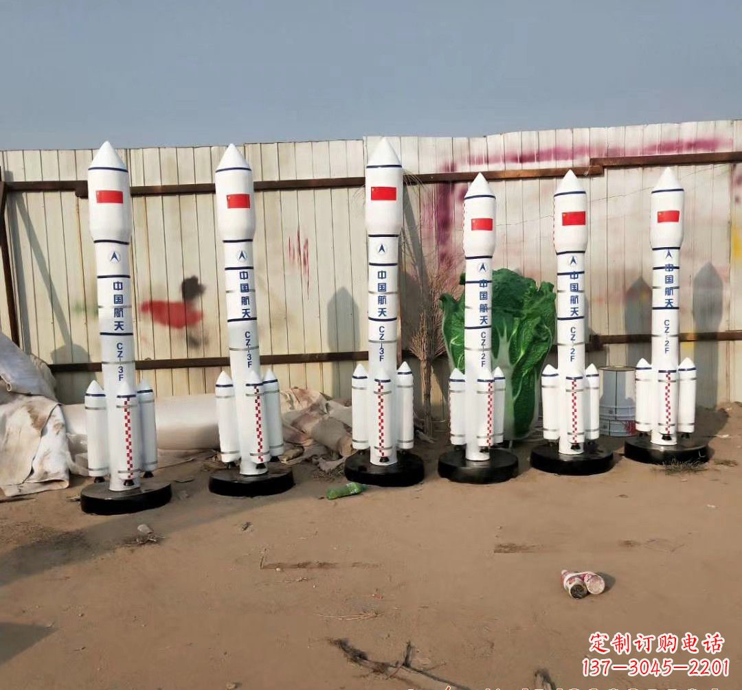 宁波火箭雕塑现代景观艺术的精彩绽放