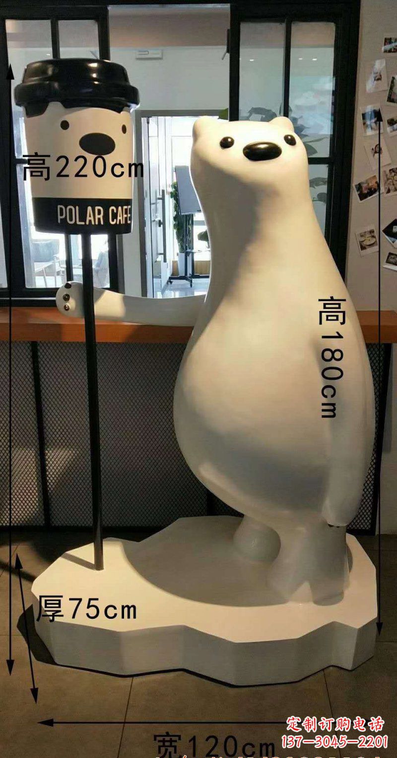 宁波玻璃钢卡通熊雕塑艺术之美