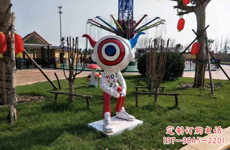 宁波玻璃钢卡通机器人——雕塑艺术的新灵感