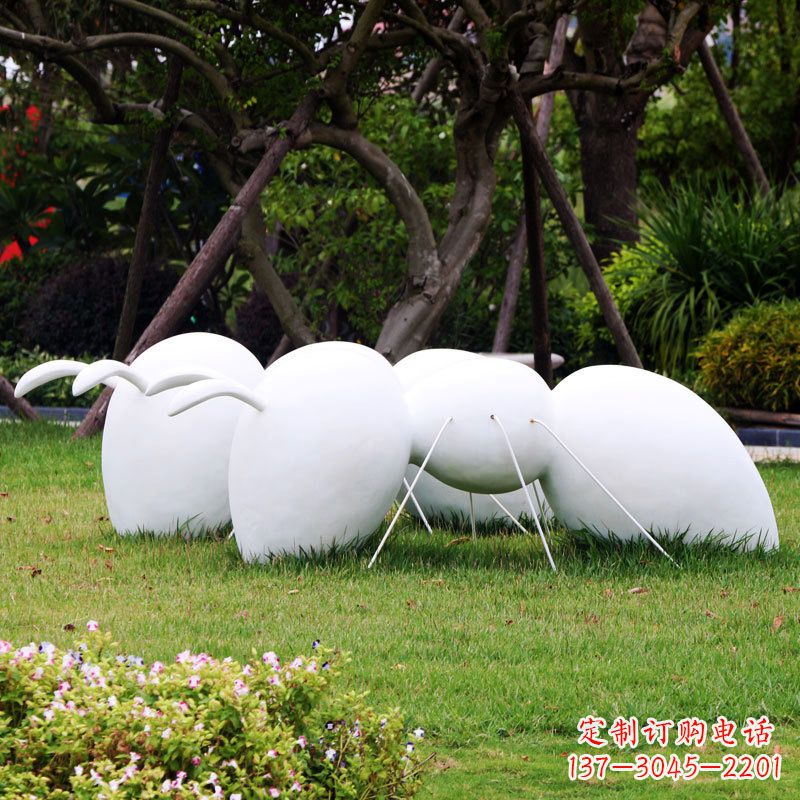 宁波玻璃钢蚂蚁公园雕塑