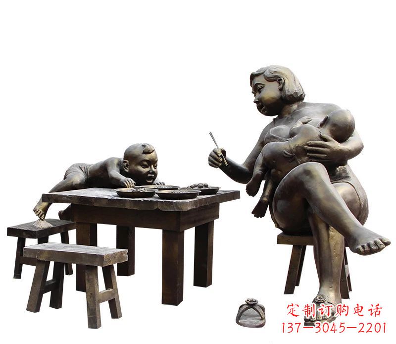 宁波母爱雕塑儿童公园中的精美雕塑