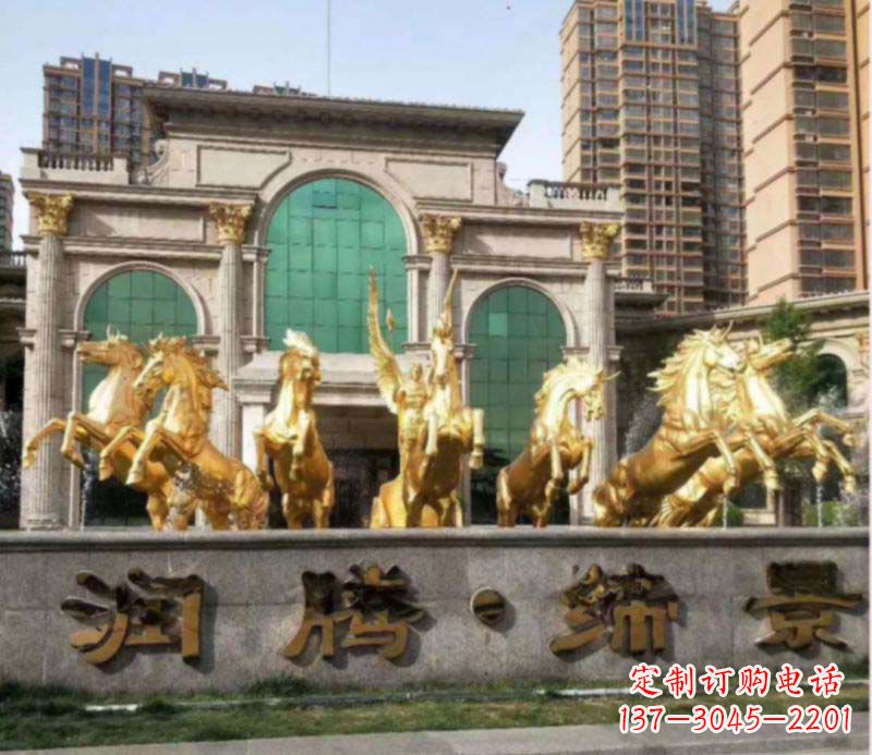 宁波不锈钢阿波罗战车雕塑