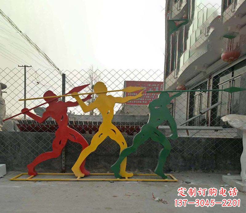 宁波不锈钢标枪雕塑