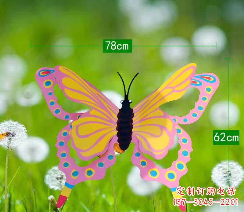 宁波不锈钢蝴蝶雕塑美观耐用的艺术品