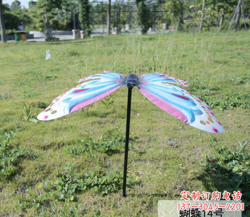 宁波不锈钢彩色蝴蝶雕塑1