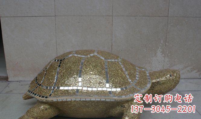 宁波不锈钢彩银乌龟公园景观雕塑艺术与自然的完美融合