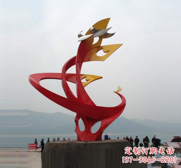 宁波精美的不锈钢凤凰雕塑