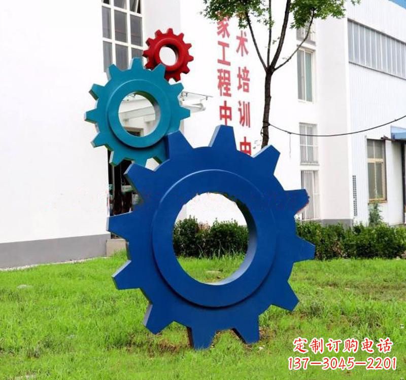 宁波不锈钢齿轮雕塑创新艺术的结晶