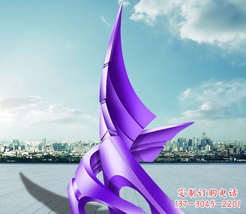宁波不锈钢船帆雕塑静谧的海洋美景