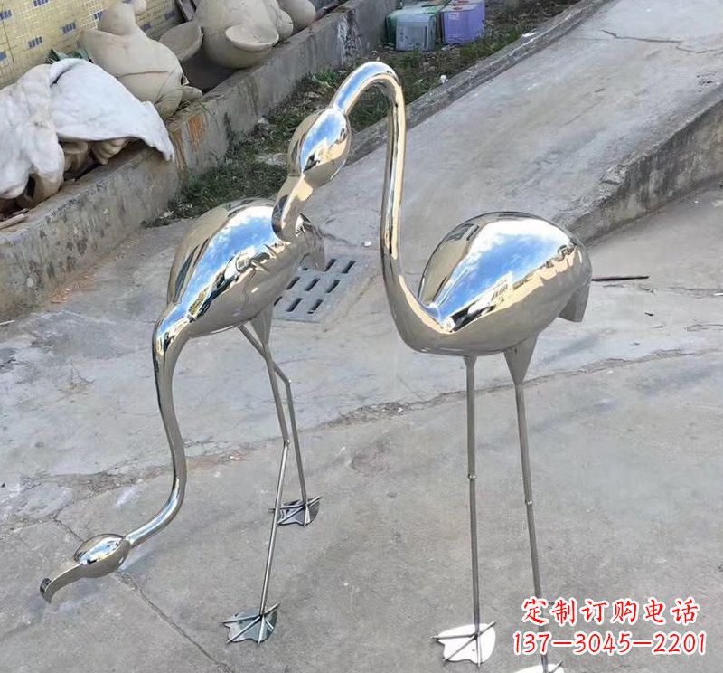 宁波传统工艺不锈钢动物雕塑