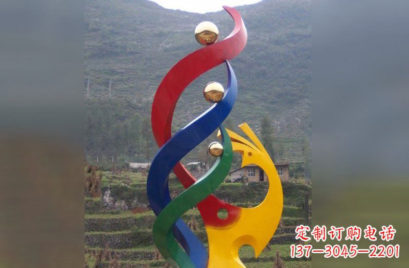 宁波不锈钢凤凰雕塑象征着精致的美