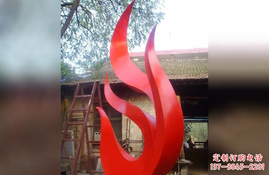 宁波凤凰展翅飞翔的不锈钢雕塑