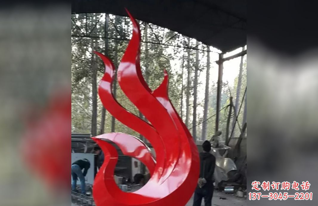 宁波不锈钢凤凰雕塑美轮美奂