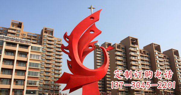 宁波凤凰灿烂的不锈钢雕塑
